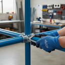 Dark Sea Green Professional 3 Way Side Outlet Tee for 60.3mm Tube - Heavy Duty Socket Cross for Stalls and Frames