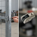 Dark Slate Gray Premium Adjustable Stainless Steel Rollerbolt for Swing Gate Locks with Smooth Closing Mechanism and Fine Tuning Adjustment