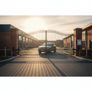 Light Gray Premium Electromechanical Ram Auto Kit for Gates Up to 3.5m with Remote Controls and Safety Features
