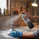 Dark Olive Green Premium Silver Metallic Spray Paint 400ml for Interior and Exterior Surfaces, Ideal for Metal, Wood, and Brick