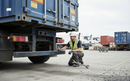 White Smoke Premium Rubber HGV Bumper 148 x 50 x 50 mm - Heavy Duty Impact Buffer for Commercial Vehicles
