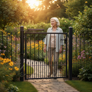 Dark Slate Gray Premium Motorised Gate Closer for Pedestrian Swing Gates - 150 Nm Torque, Easy Mounting, Vandal-Proof Design