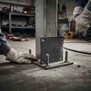 Dark Slate Gray Premium Heavy Duty Square Plate 150mm x 150mm x 8mm with 13mm Diameter Holes for Versatile Applications