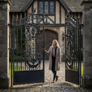 Dark Slate Gray Premium Ornate Panel 1060mm x 490mm - Decorative Wall Feature for Interior Spaces