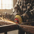 Dark Slate Gray Premium 75mm Crimped Wire Cup Brush for Heavy-Duty Cleaning and Surface Preparation