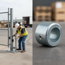 Dim Gray Premium Gate Pin Locking Collar for 12mm Diameter Pins - Heavy Duty Security Solution