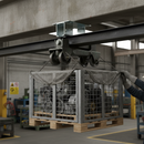 Dark Slate Gray Premium Hanger Roller Ceiling Bracket for Trolley Track System Installation - High-Quality Professional Grade for Industrial and Commercial Applica...