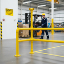 Lavender Premium GRP Handrail Corner Post for 50mm Outside Diameter Tubing - Pre-Assembled for Easy Installation