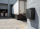 Gray Premium Heavy Duty Rubber Dock Bumper with 4 Fixing Holes for Enhanced Protection - 330 x 305 x 100 mm