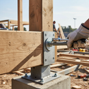 Tan Premium M10 x 80mm Galvanised Cup Square Bolts - Pack of 100 for Heavy Duty Applications