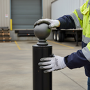 Dark Gray Premium Post Top 75mm Height, 55mm Width, and 40mm Base for Secure Mounting - High-Quality Professional Grade for Industrial and Commercial Applica...