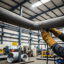Dark Slate Gray Premium 90° Weld Bend for 101.6mm Outside Diameter Tube - Ideal for Handrailing and Tubular Constructions