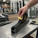 Dark Slate Gray Self-Adhesive Neoprene/EPDM Sponge Strip – Closed-Cell Rubber Sealing Tape