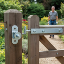 Dark Olive Green Premium Adjustable Gate Hinge M16 with Jointed Plates, 115mm x 40mm, 300kg Weight Capacity