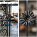 Dark Slate Gray Premium Flower Centre Piece 60mm Diameter for Elegant Floral Arrangements and Decorations