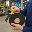 4mm Self-Adhesive EPDM Sponge Rubber Strip Roll – Waterproof Closed Cell Foam Seal for Doors, Windows & Industrial Applications