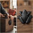 Dim Gray Premium Weldable Cast Steel Frog Badge 95mm x 100mm for Industrial Applications - High-Quality Professional Grade for Industrial and Commercial App...