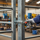 Dim Gray Premium 12mm Spring Loaded Bolt - Durable Mechanism for Secure Locking Applications