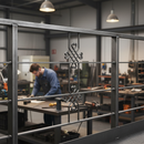 Dark Slate Gray Premium Flat Bar Panel 895 x 270mm with Heavy Duty Construction for Versatile Applications