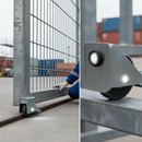 Dim Gray Premium Cantilever Guide Roller Wheel Light for Enhanced Mobility and Durability