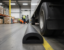 Black Premium D-Profile Rubber Extrusion 30 x 16 x 12500 mm - Impact Absorbing Protection for Versatile Applications