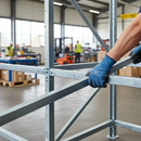 White Smoke Premium Galvanised Steel Box Section 25 x 25mm with 2.5mm Wall Thickness - 3m Long for Durable Construction