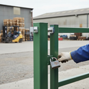 Dark Gray Premium Weld In Gate Block for 50mm Box with 40mm Diameter Pin and 500kg Weight Limit
