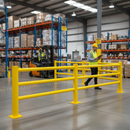 Slate Gray Premium Yellow Powder Coated Steel Tube 1060mm Length with 33.7mm Diameter and 2.6mm Wall Thickness for Internal Installations