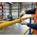 Slate Gray Professional GRP Handrail Fitting Internal Joint for Secure Connections with 38mm Diameter and 300mm Length