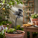 Dim Gray Premium Fully Welded Daffodil Flower on Stem - 350mm Length, 90mm Width for Decorative Use