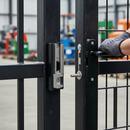 Dark Slate Gray Premium Stainless Steel Security Keep for Locks 40-60mm with Adjustable Slam Plate and Quick-Fix Mounting System
