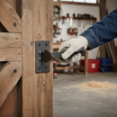 Rosy Brown Premium Heavy Duty Gate Latch Angled 150mm x 50mm for Durable Security and Easy Installation