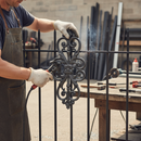 Dark Slate Gray Premium Heavy Duty Cast Iron Panel 200mm x 475mm - Durable Bolt-On Design for Versatile Applications