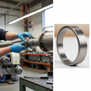 White Smoke Premium 100mm Diameter Ring with 12 x 6mm Plain Bar for Versatile Applications and Durability