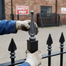 Gray Premium Heavy Duty Railhead 150mm x 44mm x 33mm for Industrial Applications - High-Quality Professional Grade for Industrial and Commercial Applica...