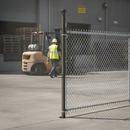 Dark Slate Gray Professional Heavy Duty Hoop Top Panel Post to Concrete - 1500mm Self Colour with Clearance Pricing