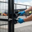 Black Premium Mechanical Sliding Gate Lock for 50mm Box Section - Durable Stainless Steel Mechanism with Adjustable Code Panel