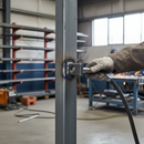White Smoke Premium 30mm Weld-On Gate Eye for Heavy Duty Applications with Durable Construction