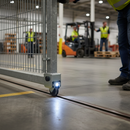 Dim Gray Premium Cantilever Guide Roller Wheel Light for Enhanced Mobility and Durability