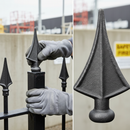 Dark Gray Premium Railhead 140mm x 70mm x 32mm - Heavy Duty Construction with Robust Dimensions for Versatile Applications