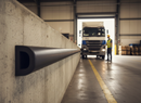 Dim Gray Premium Rubber Extrusion 92 x 95 x 1000 mm - Versatile Impact Absorber for Protection