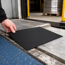 1.5mm Thick Black Solid Rubber Sheet – Flexible Industrial Rubber Matting