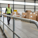 Gray Premium 40mm x 8mm Plastic Handrail Capping in Grey - Durable 25m Coil for Enhanced Staircase Safety