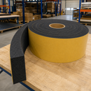 Dark Slate Gray Self-Adhesive Neoprene/EPDM Sponge Strip – Closed-Cell Rubber Sealing Tape