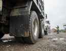 Black Premium Durable Mud Flap 610 x 457 mm with Custom Print Area for Long-Lasting Protection