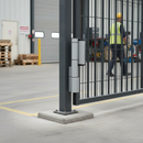 Gray Premium Hydraulic 180° Gate Closer and Double Bearing Hinge for Gates Up to 150KG with Adjustable Closing Speed and Pressure