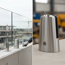 White Smoke Premium Duplex Stainless Steel Spigot Base for 12.0mm - 21.5mm Glass with Superior Corrosion Resistance