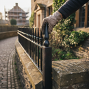 Dark Slate Gray Premium Hand Forged Railhead 125mm Height with 30mm Base and Width for Durable Applications