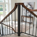 Gray Premium 16mm Square Plain Bar Picket, Single Basket Design 1000mm Length for Versatile Applications