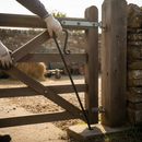 Dark Slate Gray Premium Heavy Duty Crook Drop Bolt 16mm Diameter, 500mm Length for Secure Locking Solutions